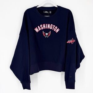 NWT PRO STANDARD Luxury NHL Washington Capitals Crewneck XL
